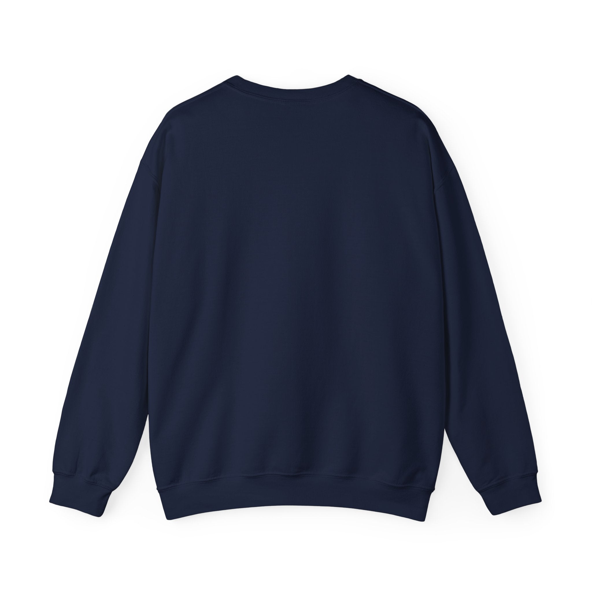 Fall Y'all Crewneck Sweatshirt — Rustic Pumpkin Leather Tag Design