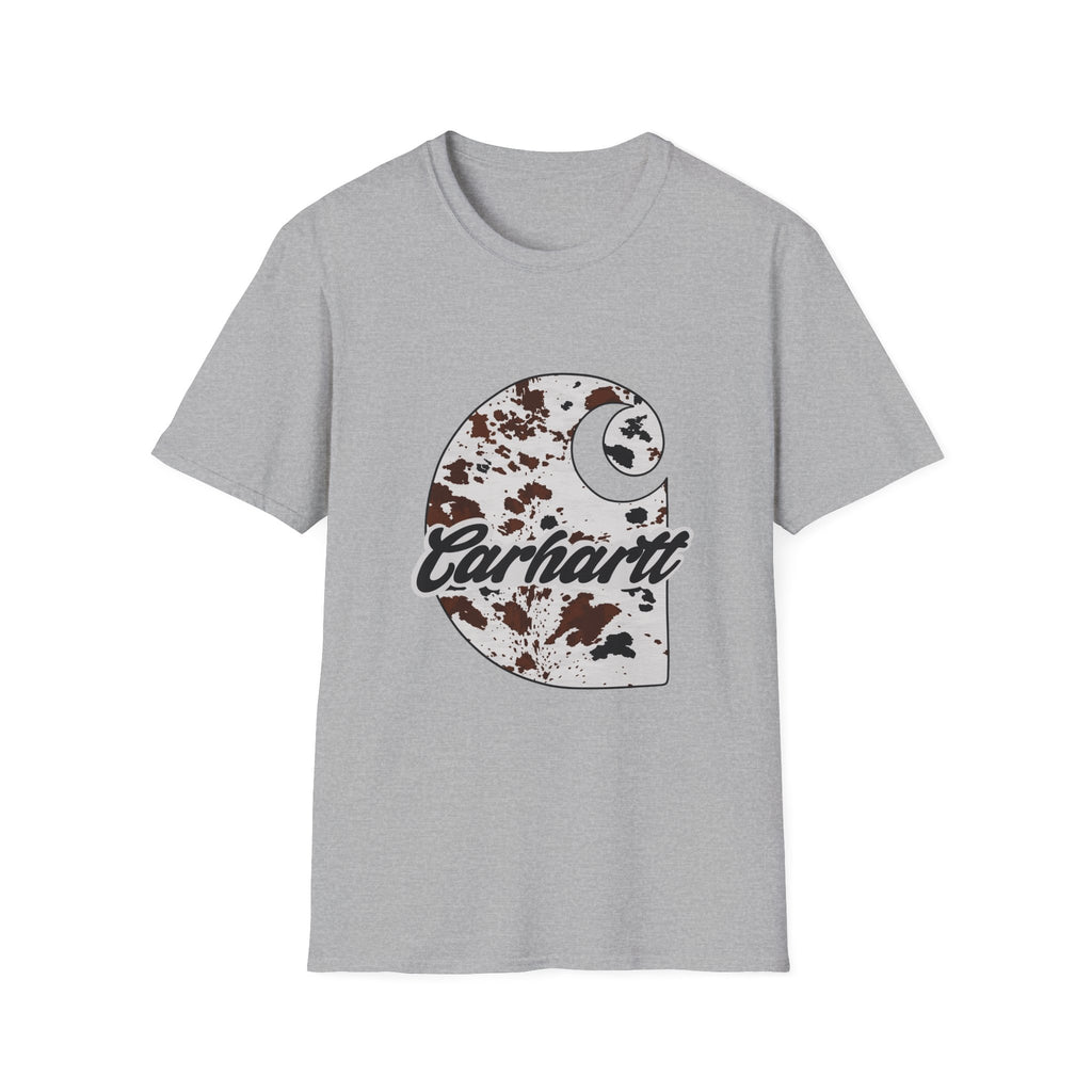Cow Print Carhartt Logo T-Shirt