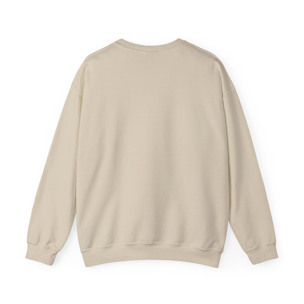 Fall Y'all Crewneck Sweatshirt — Rustic Pumpkin Leather Tag Design
