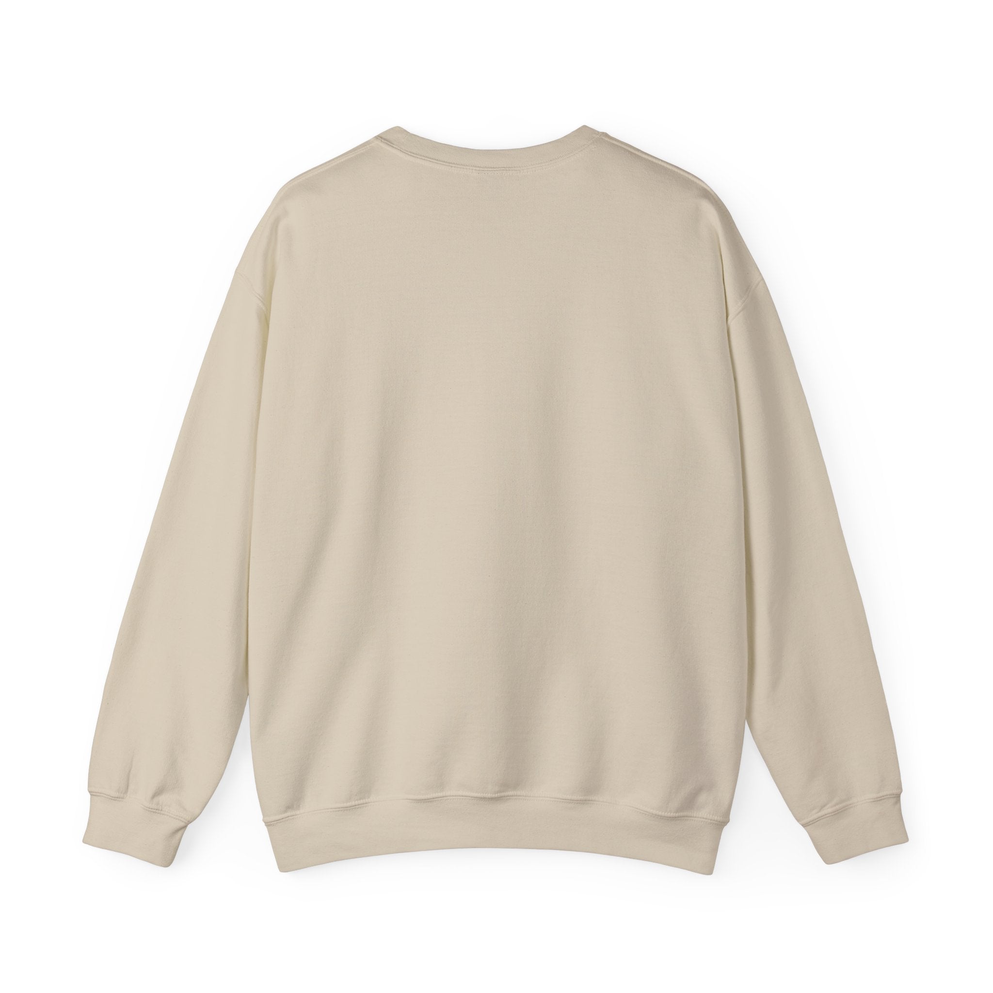 Fall Y'all Crewneck Sweatshirt — Rustic Pumpkin Leather Tag Design
