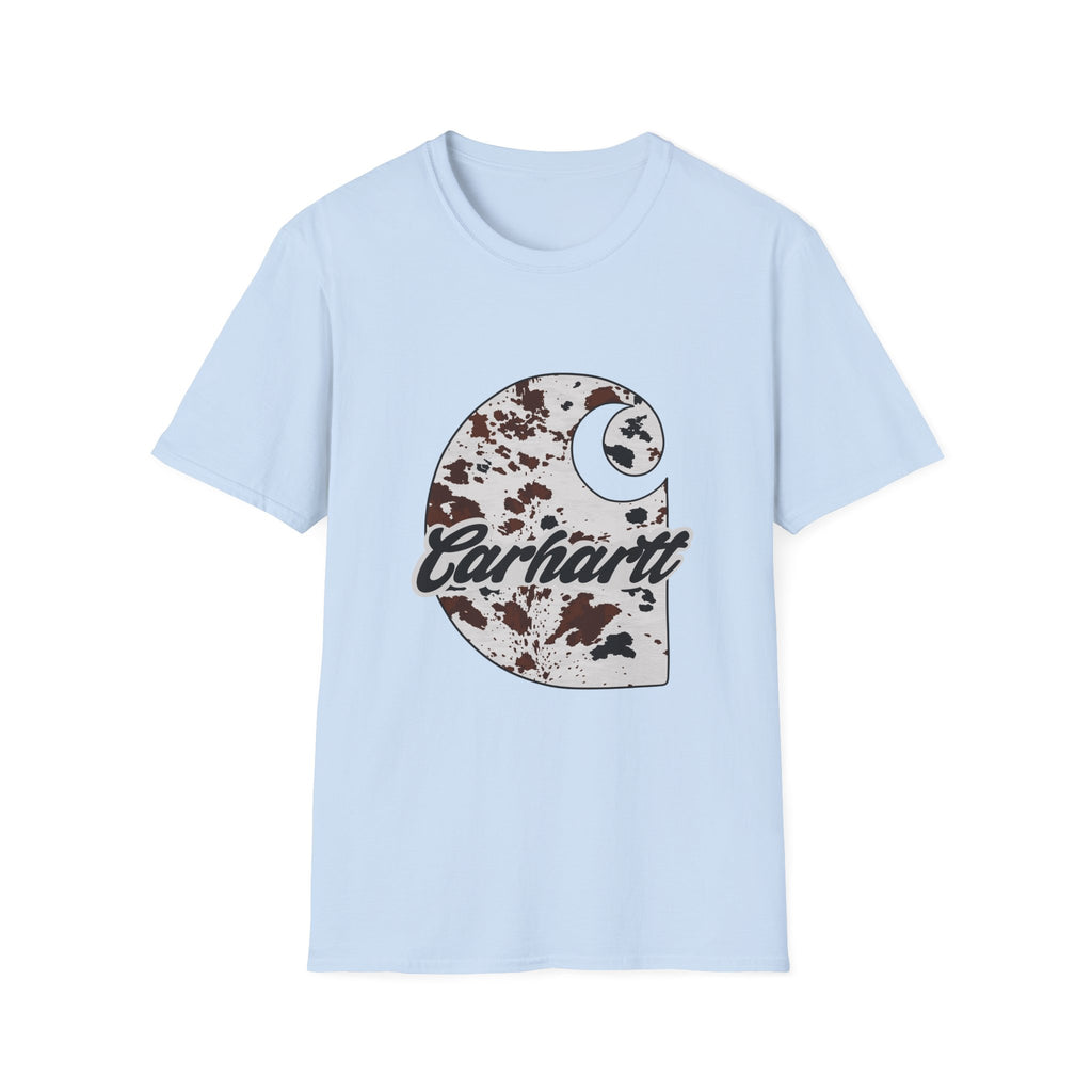 Cow Print Carhartt Logo T-Shirt