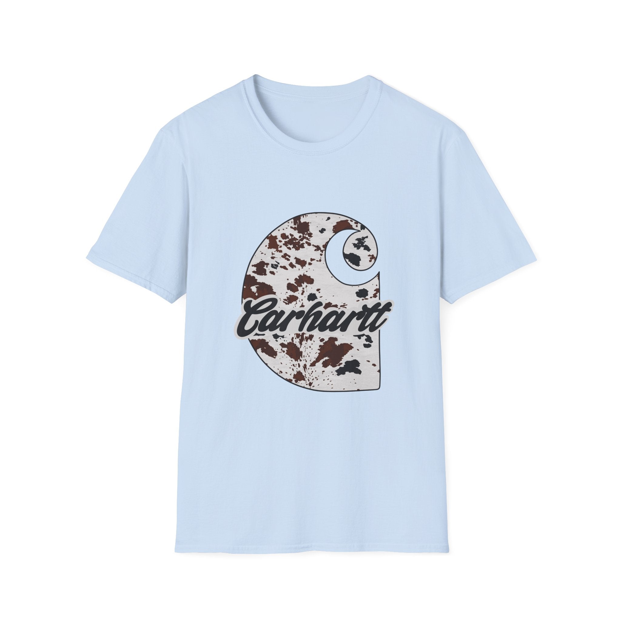 Cow Print Carhartt Logo T-Shirt