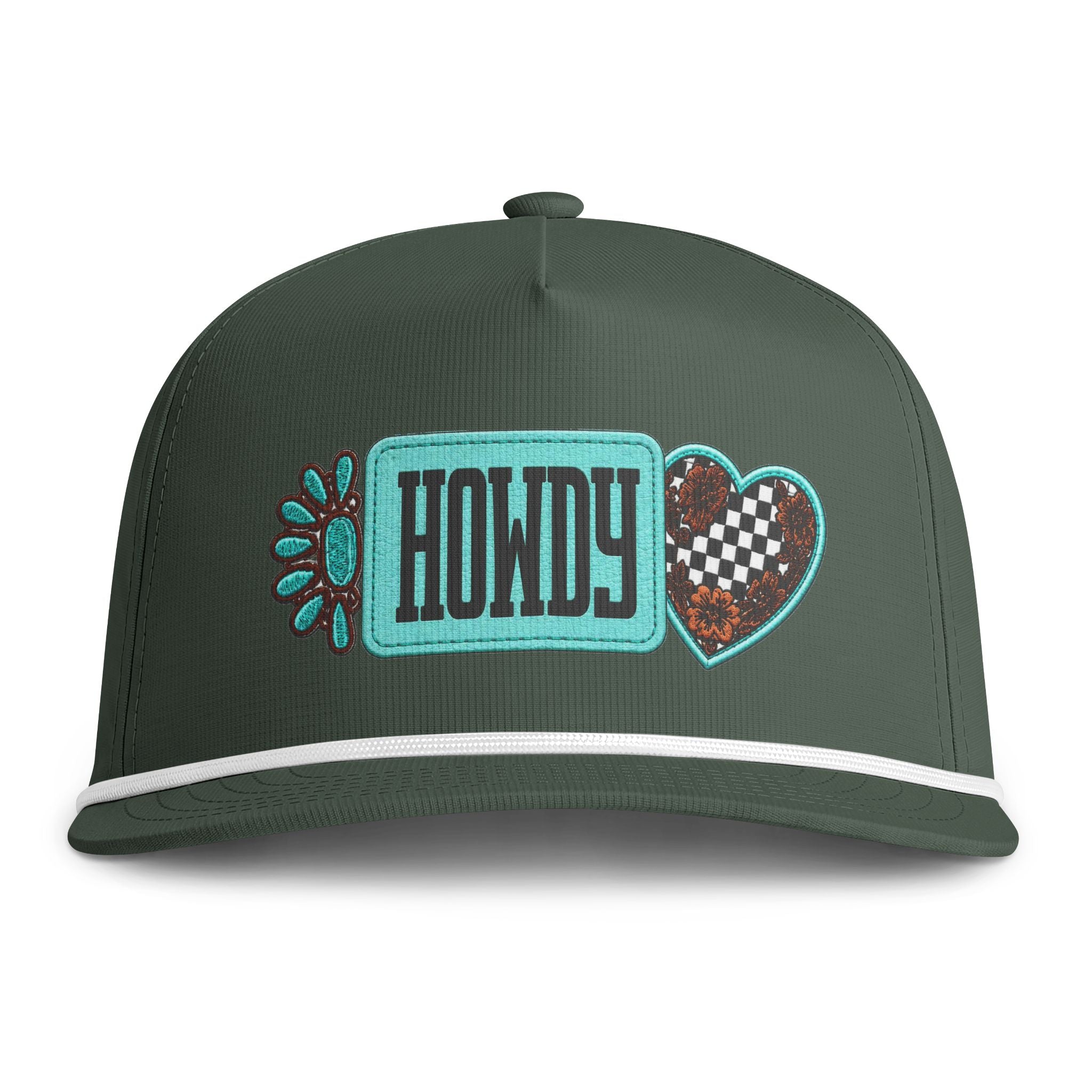 Howdy Patch Rope Cap