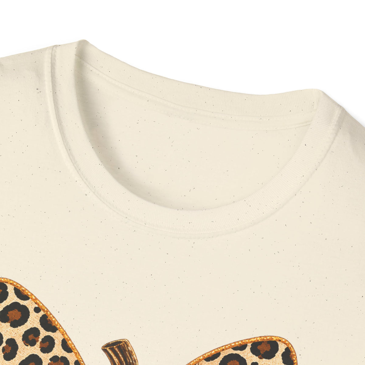Leopard Bow Football Pumpkin T-Shirt