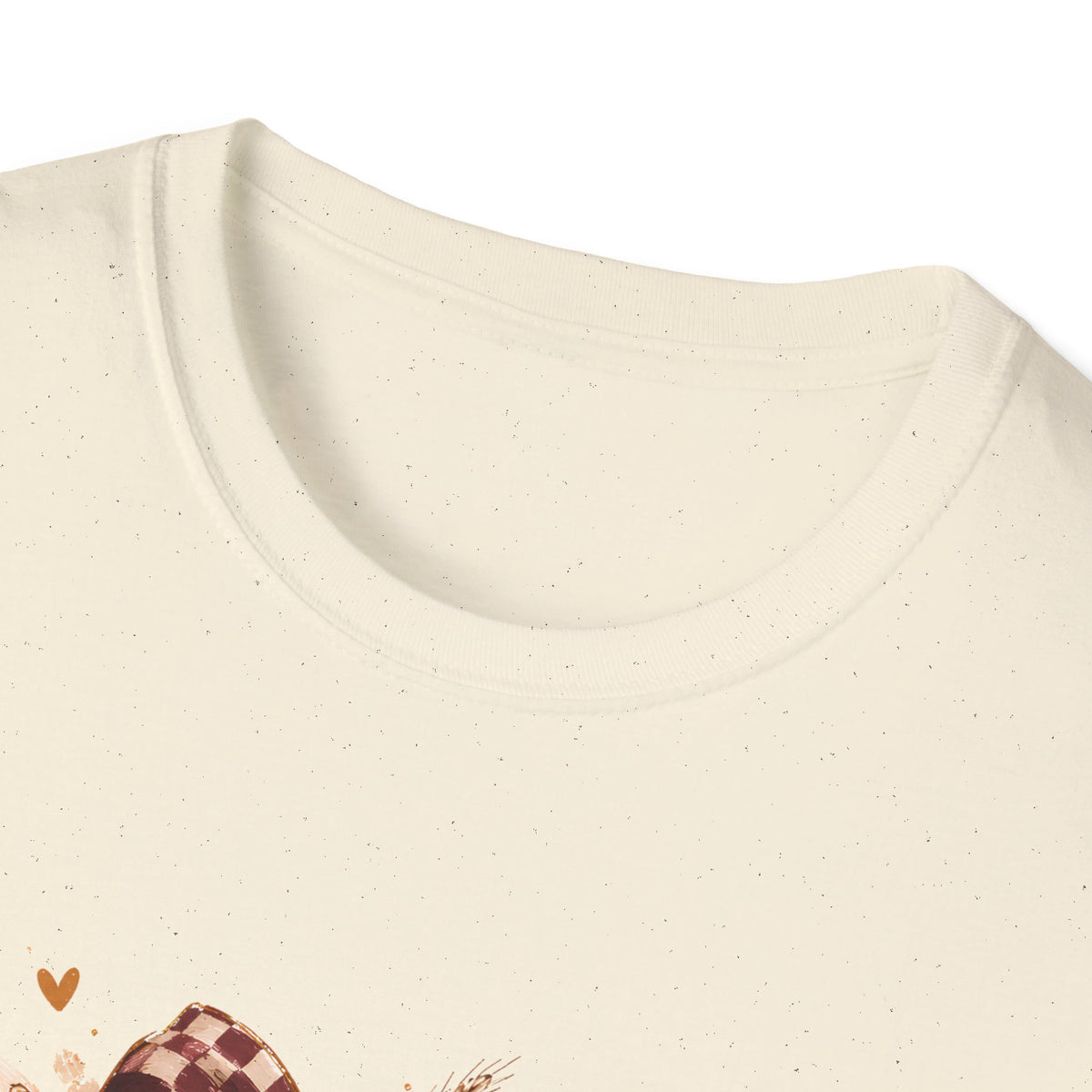 Highland Cow Fall T-Shirt — Pumpkin & Plaid Autumn Graphic Tee
