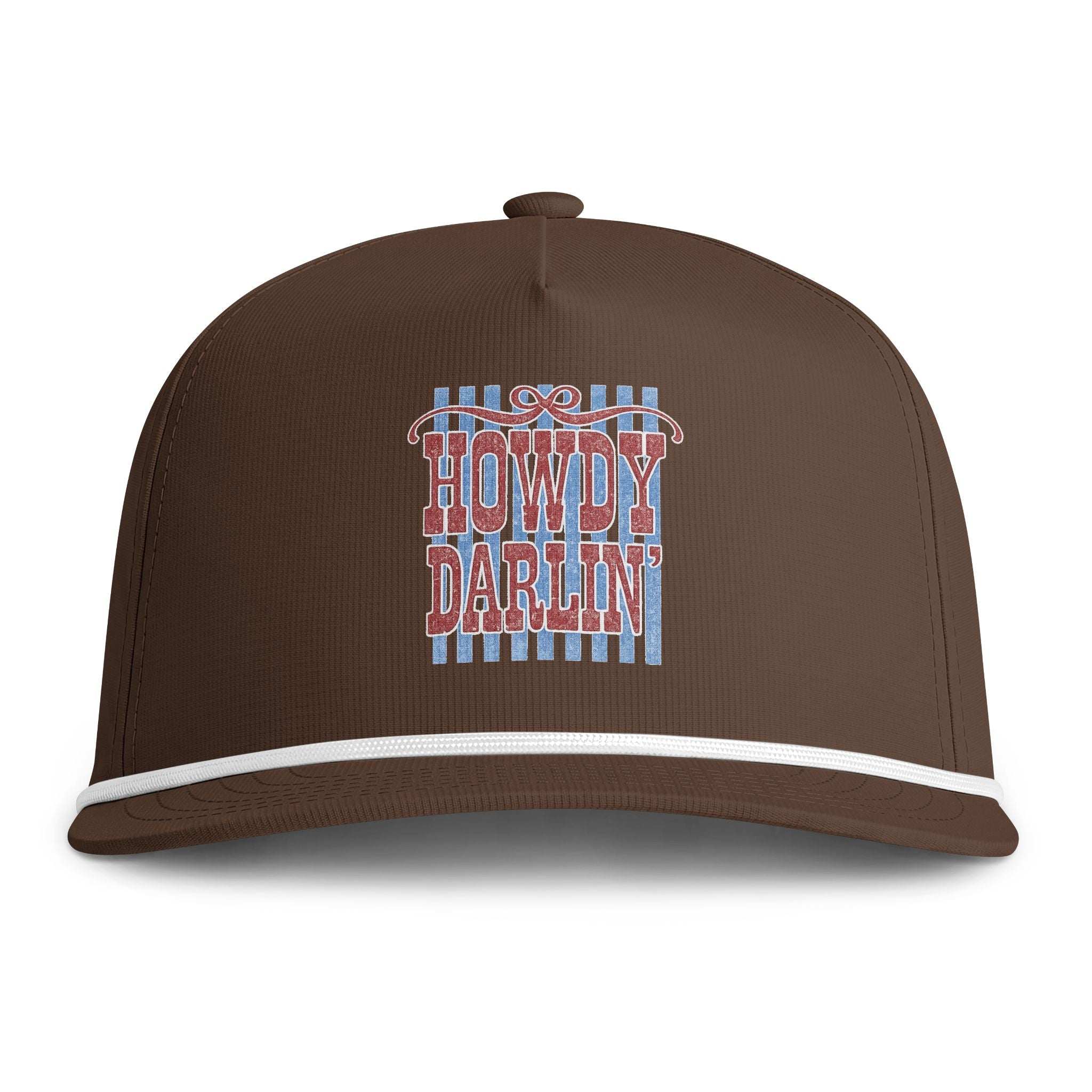 Howdy Darlin' Rope Cap — Vintage Western Baseball Hat