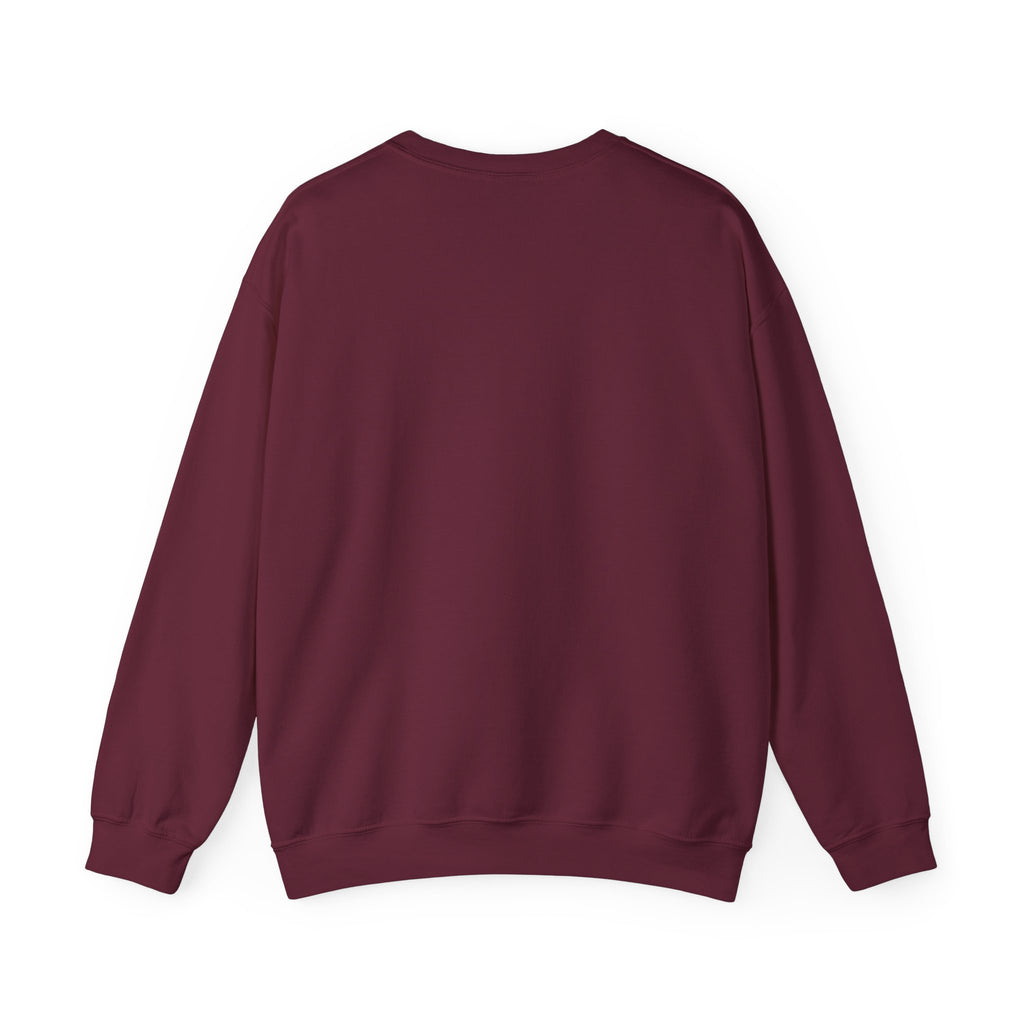Fall Y'all Crewneck Sweatshirt — Rustic Pumpkin Leather Tag Design