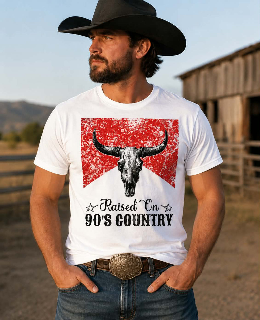 Raised On 90's Country Tee