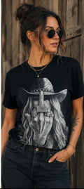 Cowgirl F*** Off Tee