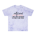 T-Shirt — “Retired: I Was Tired Yesterday, I’m Tired Again Today” Vintage Tie-Dye