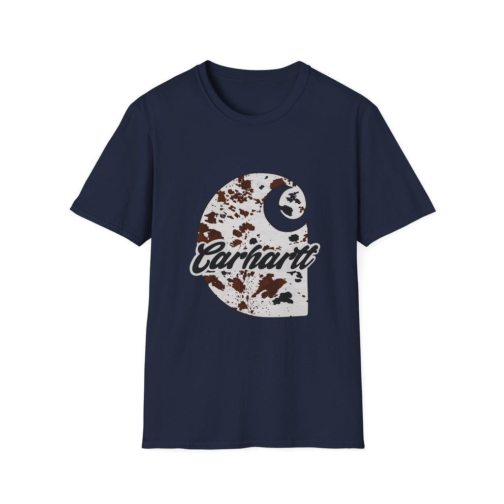 Cow Print Carhartt Logo T-Shirt