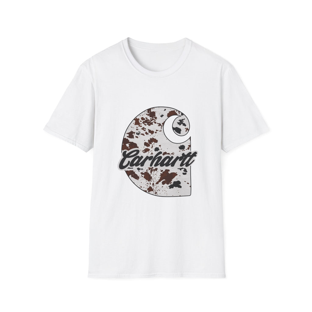 Cow Print Carhartt Logo T-Shirt