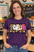 Spooky Teach teacher Halloween graphic tee