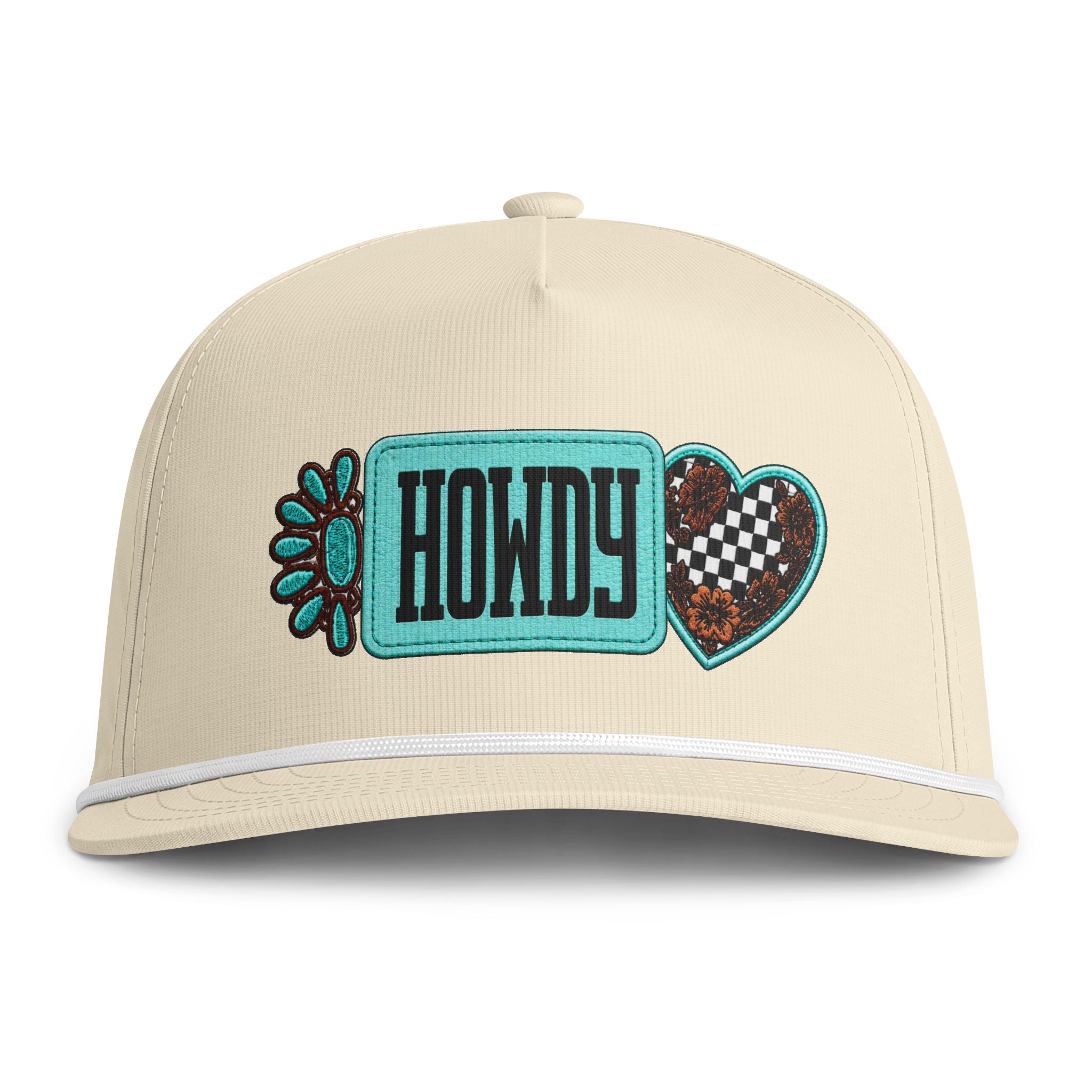 Howdy Patch Rope Cap