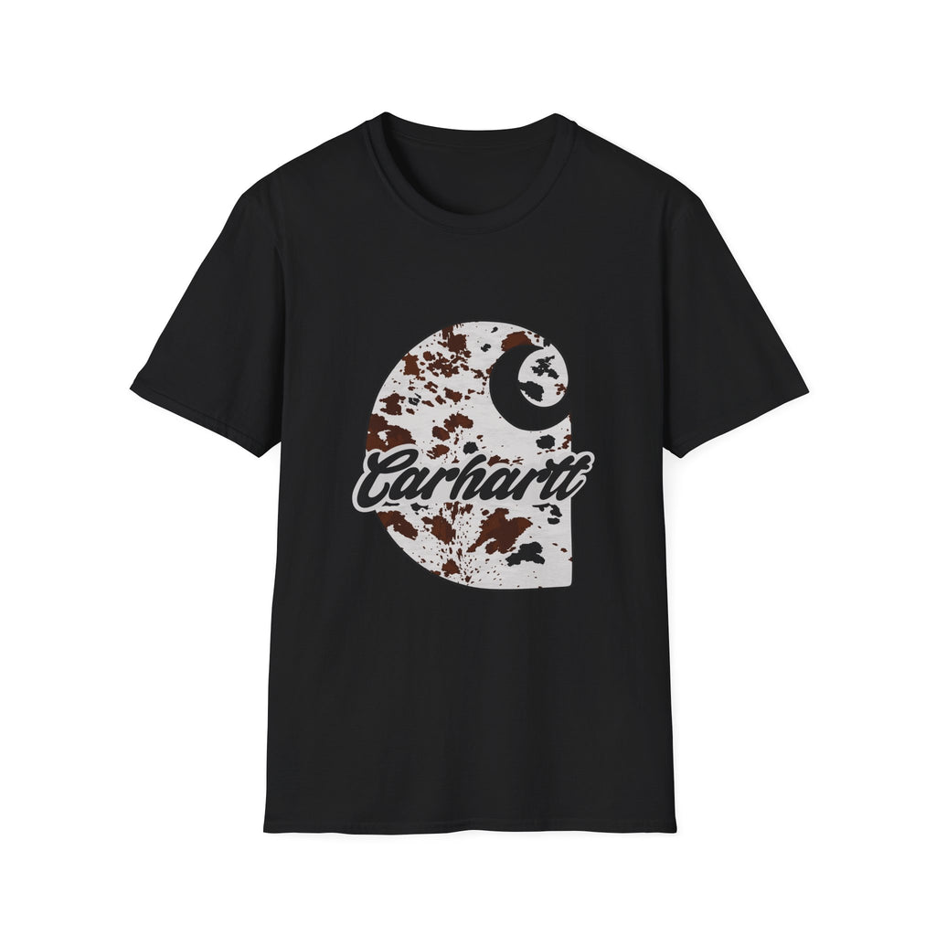 Cow Print Carhartt Logo T-Shirt