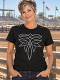Western filigree rodeo graphic tee