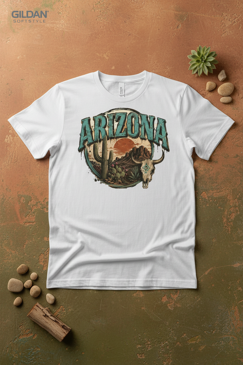 Arizona Desert Tee Mockup