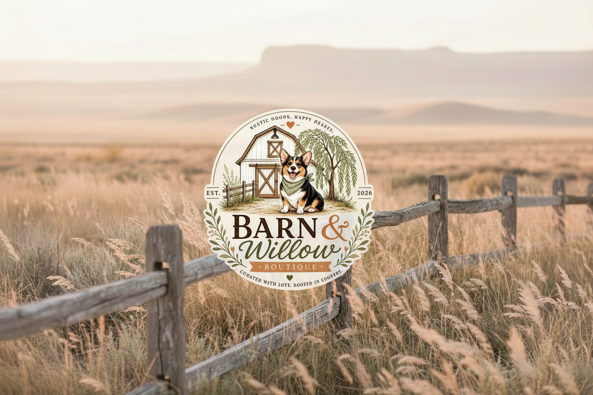 Barn & Willow Banner - Logo More Visible