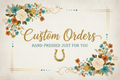 Custom Orders Banner