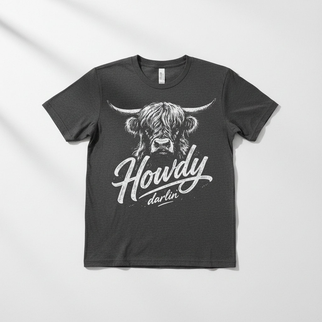Howdy Darlin' - Heather Dark Grey
